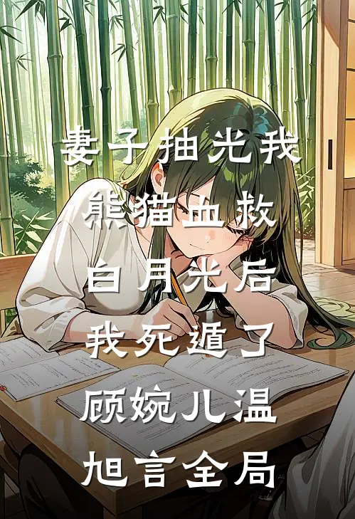 妻子抽光我熊猫血救白月光后，我死遁了顾婉儿温旭言全局