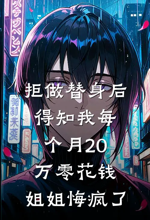 拒做替身后，得知我每个月20万零花钱，姐姐悔疯了