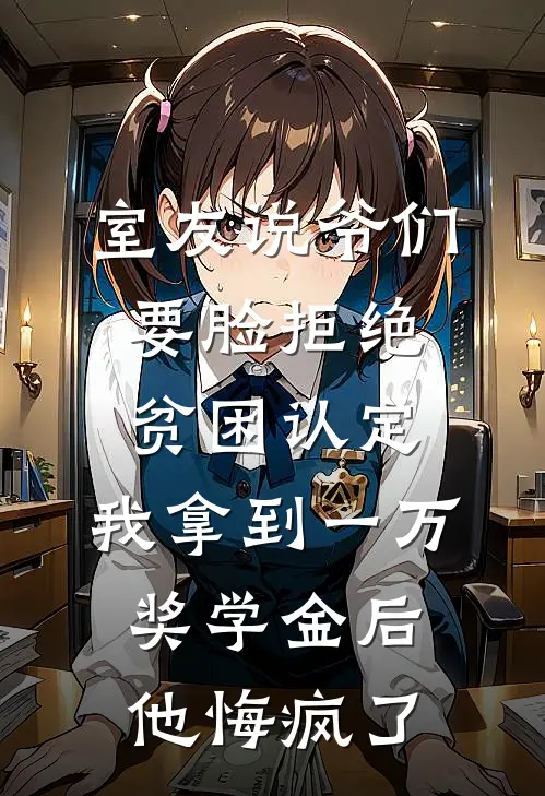 室友说“爷们要脸”拒绝贫困认定，我拿到一万奖学金后他悔疯了