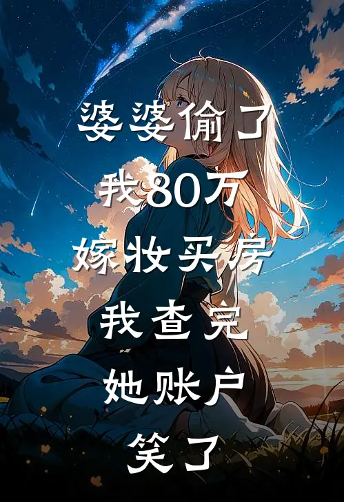 婆婆偷了我80万嫁妆买房，我查完她账户，笑了