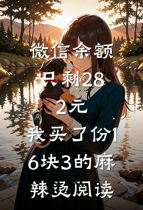 微信余额只剩28.2元，我买了份16块3的麻辣烫阅读