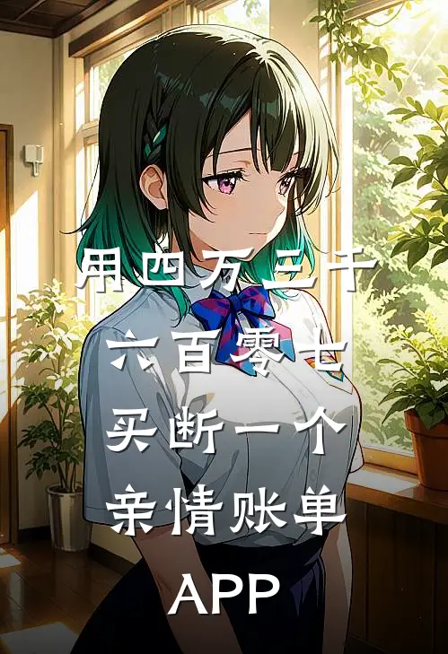 用四万三千六百零七，买断一个亲情账单APP