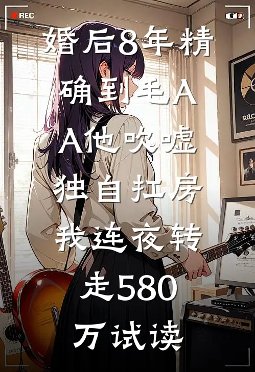婚后8年精确到毛AA他吹嘘独自扛房，我连夜转走580万试读