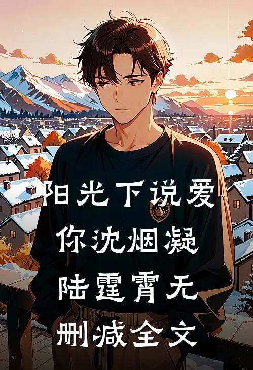 阳光下说爱你沈烟凝陆霆霄无删减全文