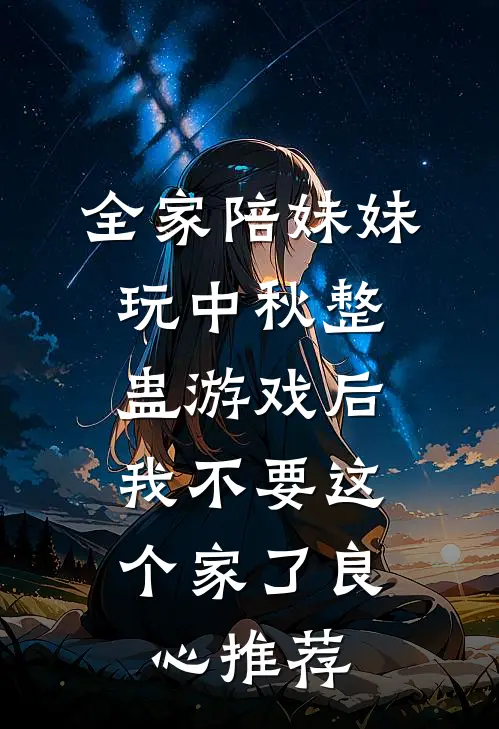 全家陪妹妹玩中秋整蛊游戏后，我不要这个家了良心推荐