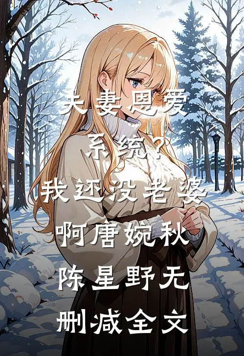 夫妻恩爱系统？我还没老婆啊唐婉秋陈星野无删减全文