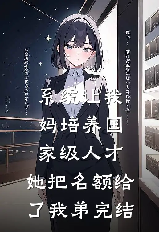 系统让我妈培养国家级人才，她把名额给了我弟完结