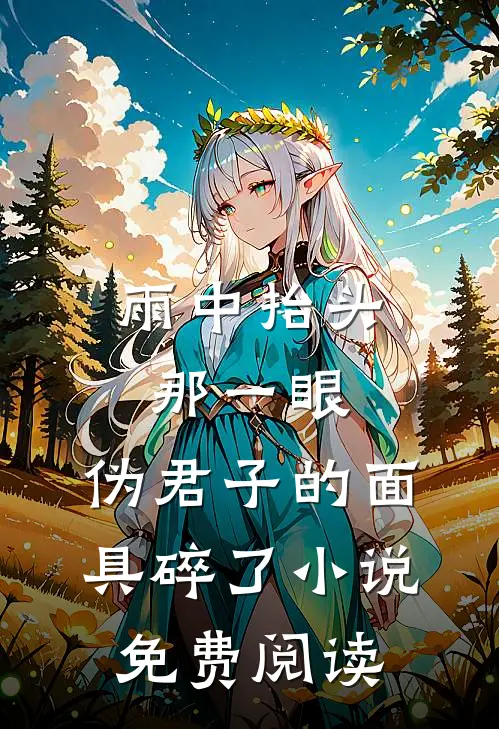 雨中抬头那一眼，伪君子的面具碎了小说免费阅读