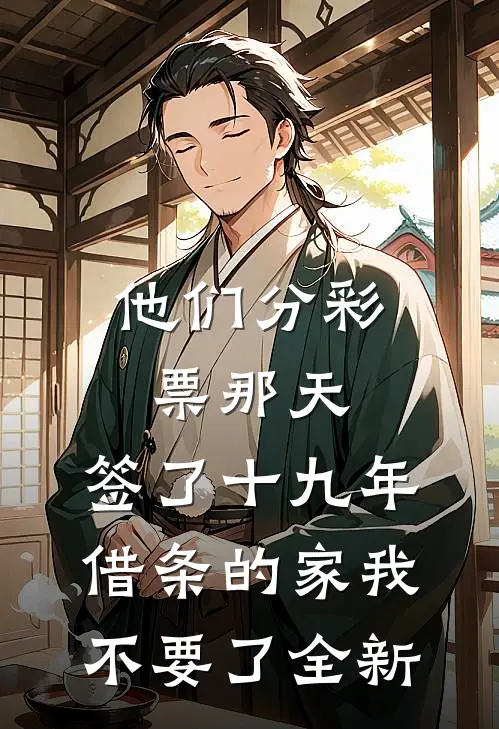 他们分彩票那天，签了十九年借条的家我不要了全新