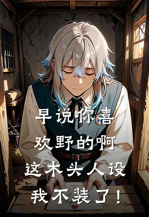 早说你喜欢野的啊，这木头人设我不装了！