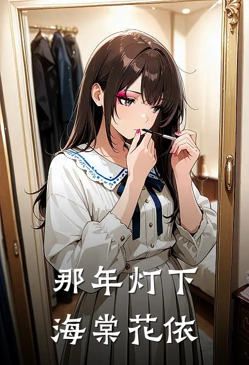 那年灯下，海棠花依
