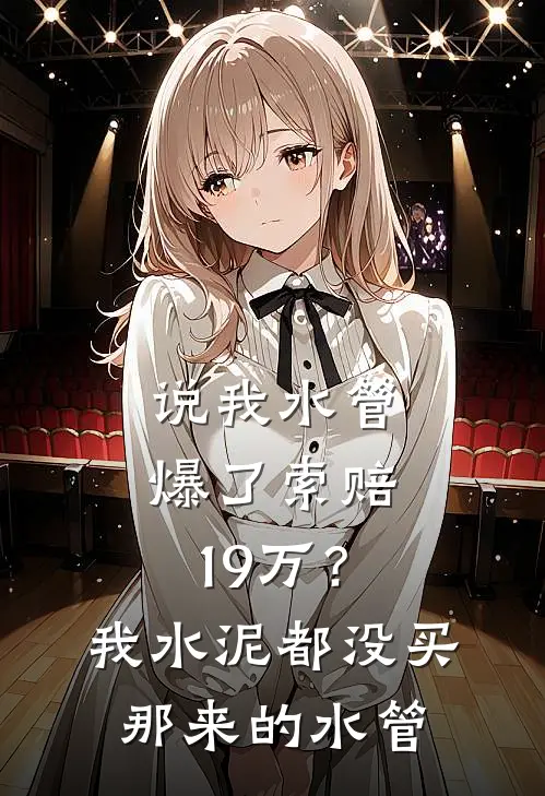 说我水管爆了索赔19万？我：水泥都没买，那来的水管