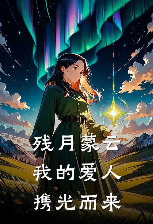 残月蒙云，我的爱人携光而来