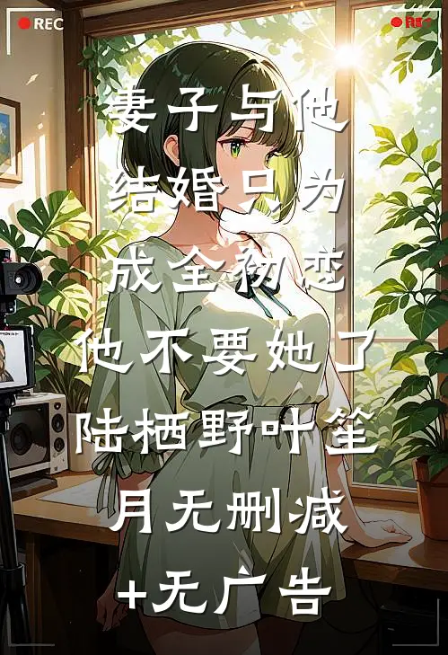 妻子与他结婚只为成全初恋，他不要她了陆栖野叶笙月无删减+无广告