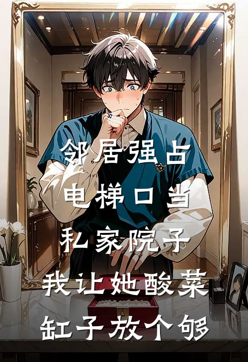 邻居强占电梯口当私家院子，我让她酸菜缸子放个够