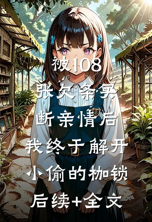 被108张欠条买断亲情后，我终于解开小偷的枷锁后续+全文