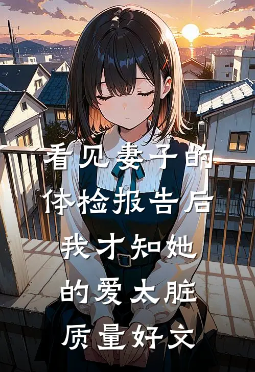 看见妻子的体检报告后，我才知她的爱太脏质量好文