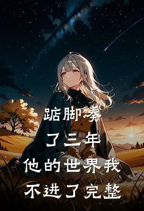 踮脚凑了三年，他的世界我不进了完整