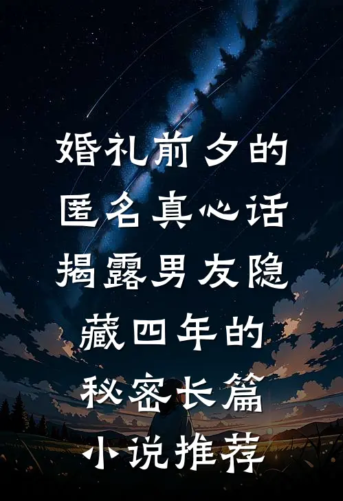 婚礼前夕的匿名真心话，揭露男友隐藏四年的秘密长篇小说推荐