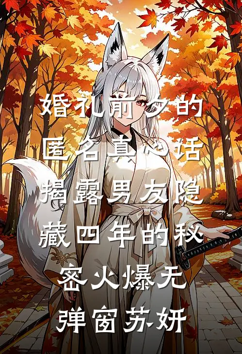 婚礼前夕的匿名真心话，揭露男友隐藏四年的秘密火爆无弹窗苏妍