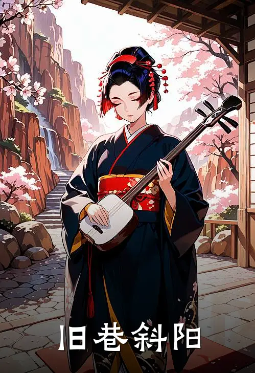 旧巷斜阳