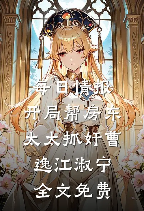 每日情报：开局帮房东太太抓奸曹逸江淑宁全文免费