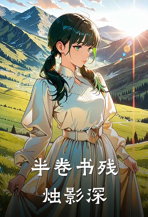 半卷书残烛影深
