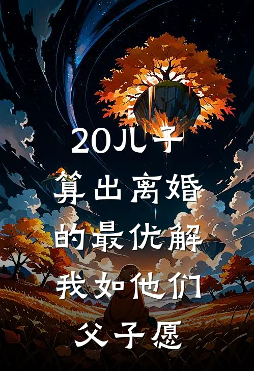 20儿子算出离婚的最优解，我如他们父子愿