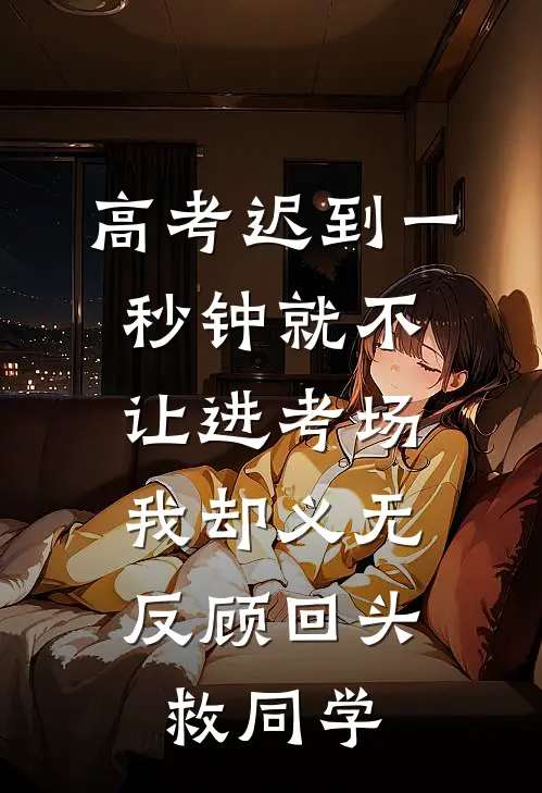 高考迟到一秒钟就不让进考场，我却义无反顾回头救同学