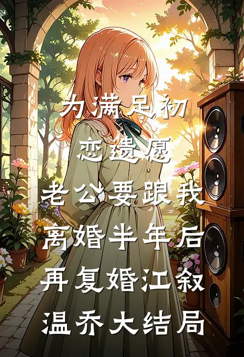 为满足初恋遗愿，老公要跟我离婚半年后再复婚江叙温乔大结局