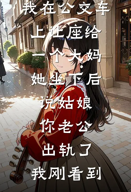 我在公交车上让座给一个大妈，她坐下后说姑娘，你老公出轨了，我刚看到
