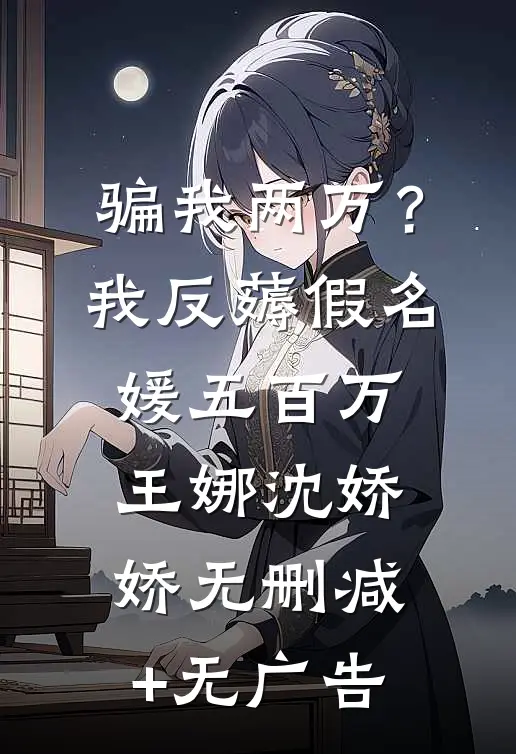 骗我两万？我反薅假名媛五百万王娜沈娇娇无删减+无广告
