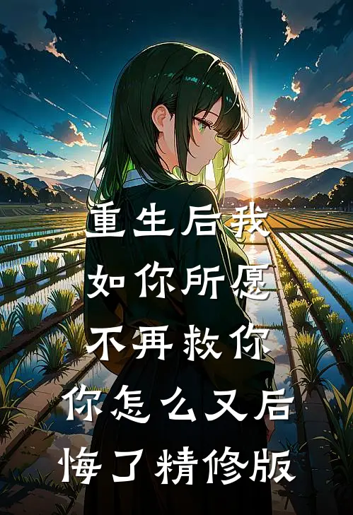重生后我如你所愿不再救你，你怎么又后悔了精修版