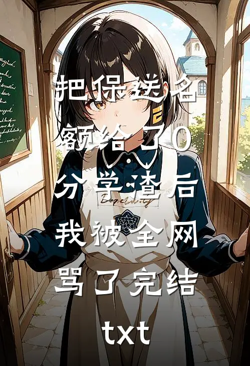 把保送名额给了0分学渣后，我被全网骂了完结txt