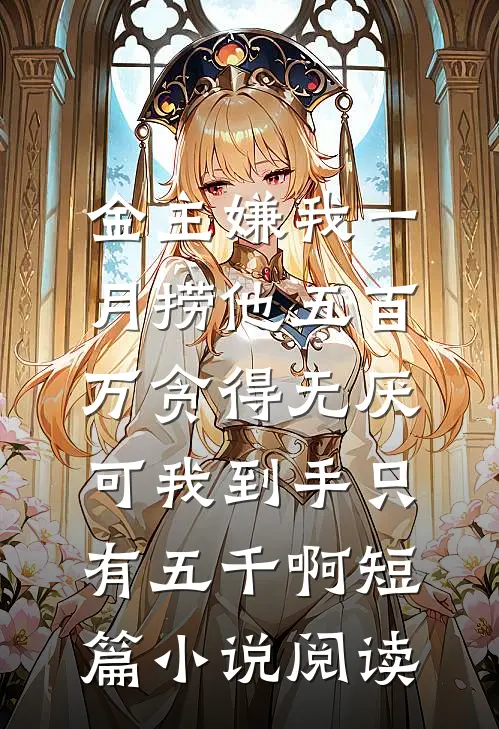 金主嫌我一月捞他五百万贪得无厌，可我到手只有五千啊短篇小说阅读