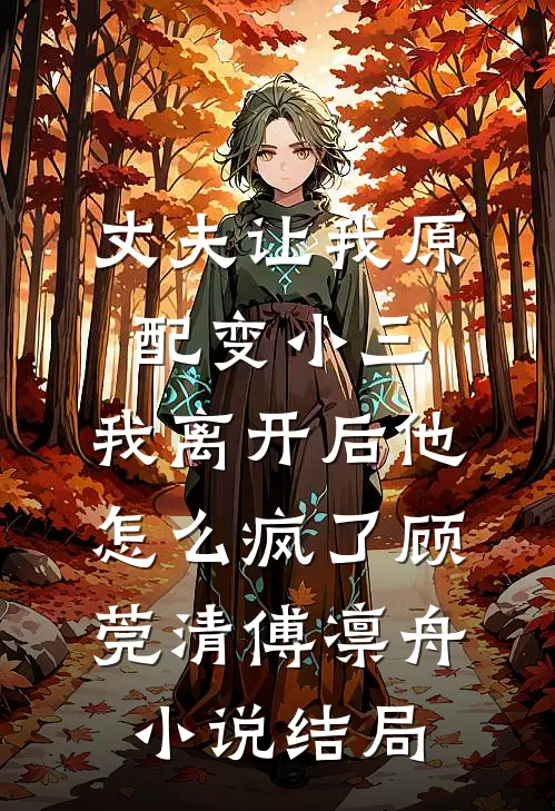丈夫让我原配变小三，我离开后他怎么疯了顾莞清傅凛舟小说结局
