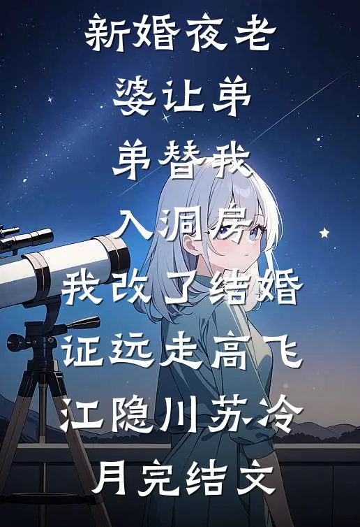 新婚夜老婆让弟弟替我入洞房，我改了结婚证远走高飞江隐川苏冷月完结文
