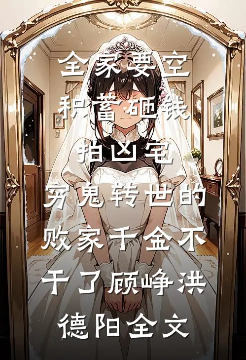 全家要空积蓄砸钱拍凶宅，穷鬼转世的败家千金不干了顾峥洪德阳全文