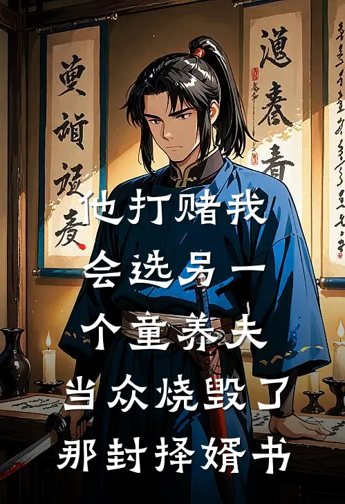 他打赌我会选另一个童养夫，当众烧毁了那封择婿书