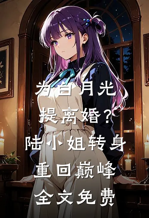 为白月光提离婚？陆小姐转身重回巅峰全文免费