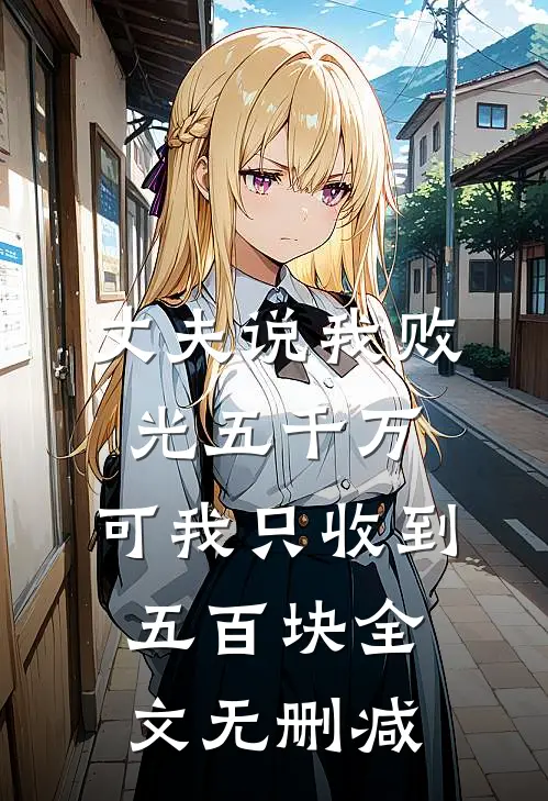 丈夫说我败光五千万，可我只收到五百块全文无删减