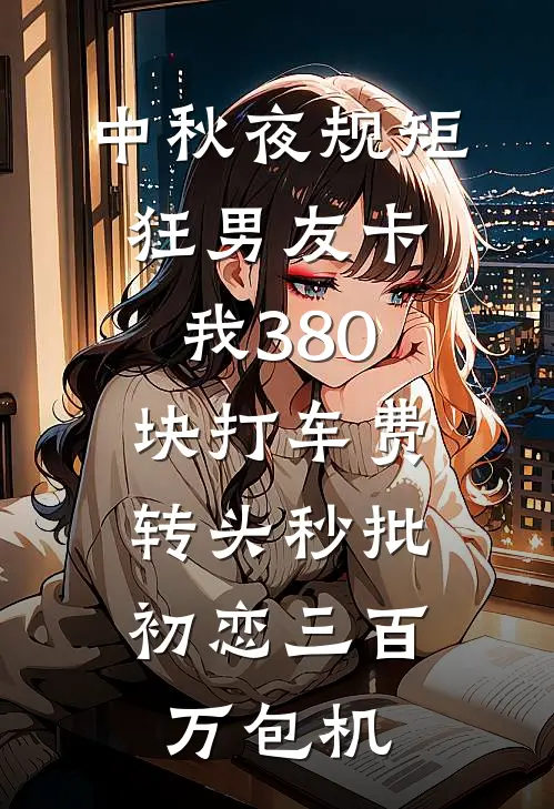 中秋夜规矩狂男友卡我380块打车费，转头秒批初恋三百万包机
