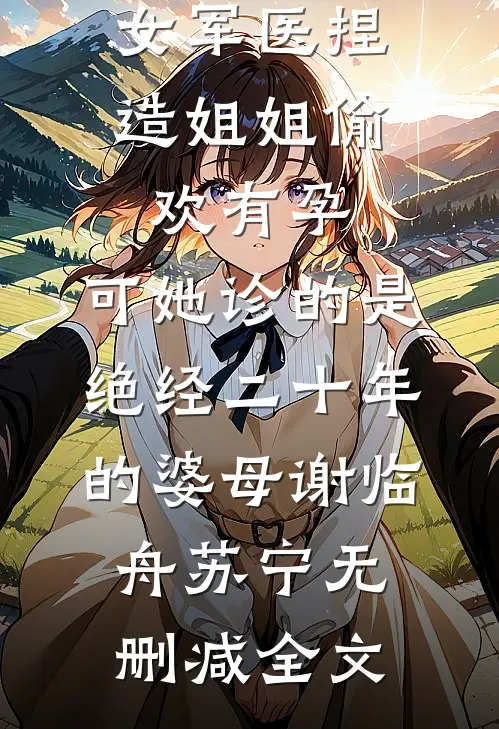 女军医捏造姐姐偷欢有孕，可她诊的是绝经二十年的婆母谢临舟苏宁无删减全文