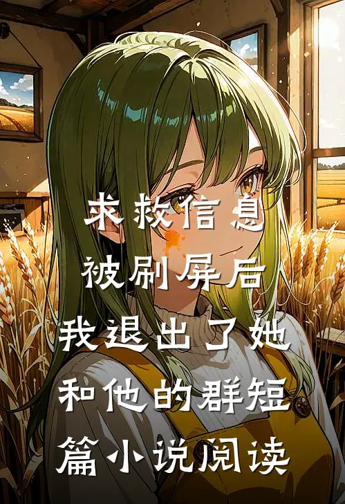 求救信息被刷屏后，我退出了她和他的群短篇小说阅读