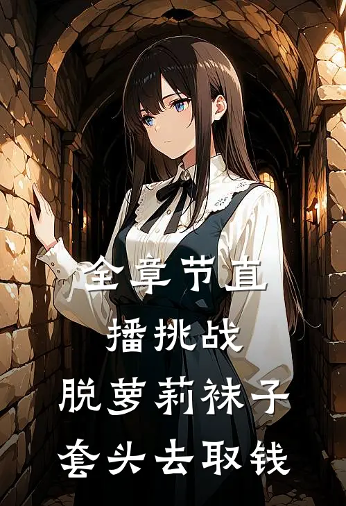 全章节直播挑战，脱萝莉袜子套头去取钱