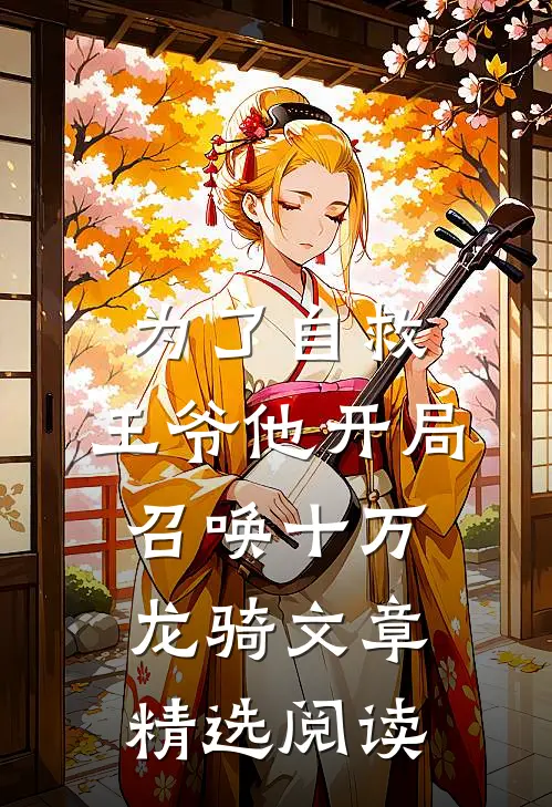 为了自救，王爷他开局召唤十万龙骑文章精选阅读