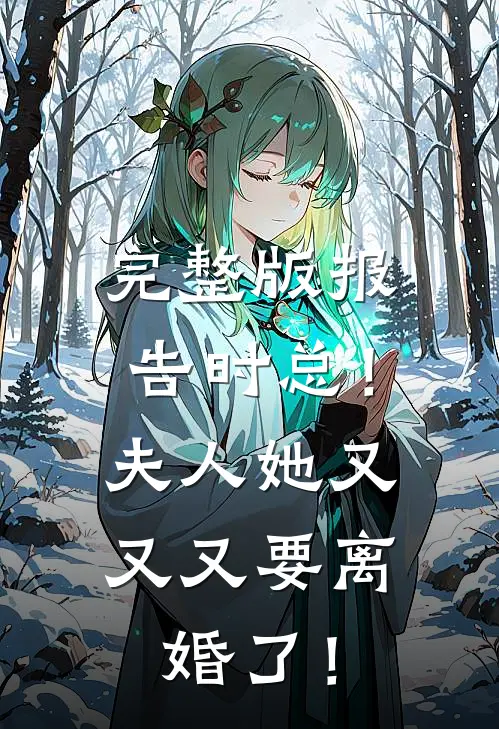 完整版报告时总！夫人她又又又要离婚了！
