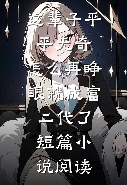 这辈子平平无奇，怎么再睁眼就成富二代了短篇小说阅读