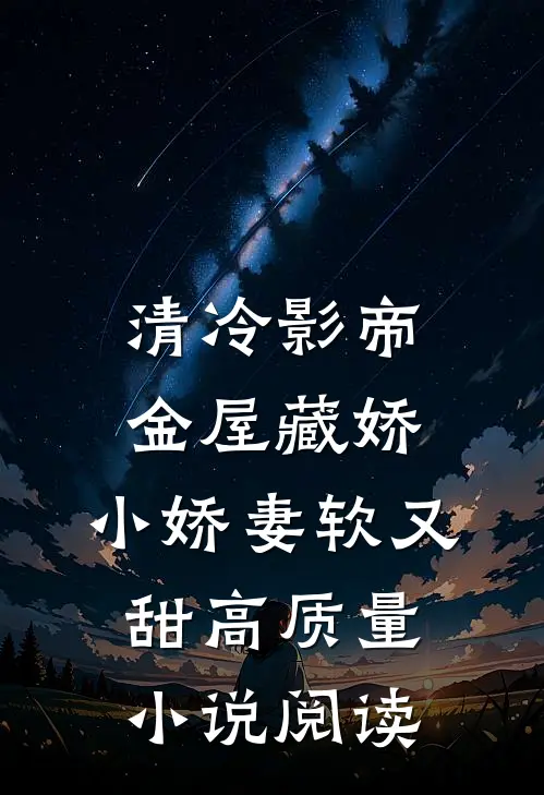 清冷影帝金屋藏娇，小娇妻软又甜高质量小说阅读