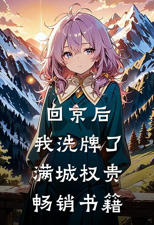 回京后，我洗牌了满城权贵畅销书籍